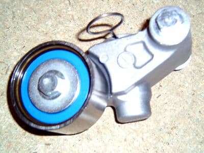 Timing belt tensioner assembly with bearing, Subaru Forester, Impreza, Legacy