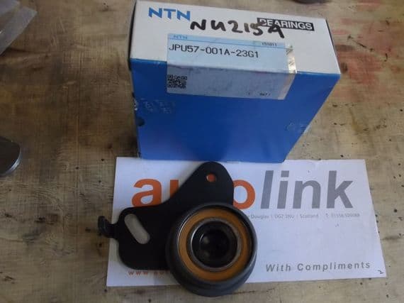 Timing belt tensioner pulley, Mitsubishi Pajero Jr, MD345075, NTN