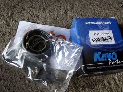 Timing belt tensioner pulley, Mitsubishi Pajero Mini, for 147T belt, Lancer 4G11, MD195998