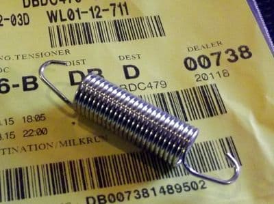 Timing belt tensioner spring, Mazda Bongo 2.5 TD, WL0112711