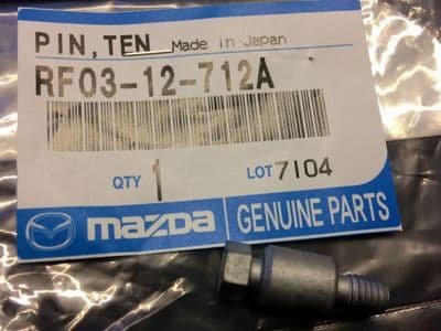 Timing belt tensioner spring set pin, Mazda Bongo 2.5 TD, RF0312712A