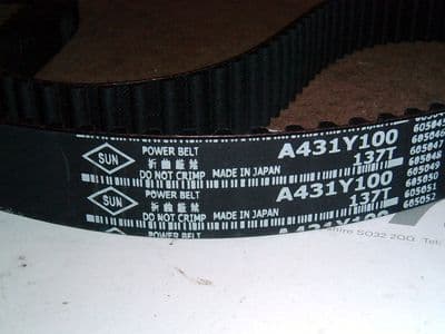 Timing belt, Toyota 1JZ-GTE, 2.5 TT Soarer, Supra