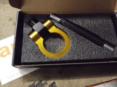 Tow hook, front, bronze, MX-5 mk4, JASS Performance