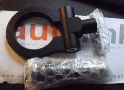 Tow hook, front or rear, black, MX-5 mk3 NC, JASS Performance