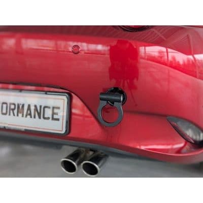 Tow hook, rear, black, MX-5 mk4, JASS Performance