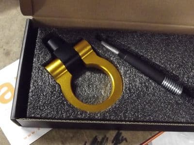 Tow hook, rear, bronze, MX-5 mk4, JASS Performance