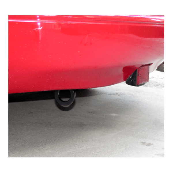 Tow hook rear powdercoated black aluminium MX5 mk1 JASS Performance