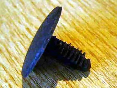 Trim Carpet Clip, Mazda MX-5, 1-piece type, black, G03268865A, USED