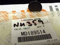 Valve, inlet, genuine Mitsubishi Pajero Jr.  MD189514
