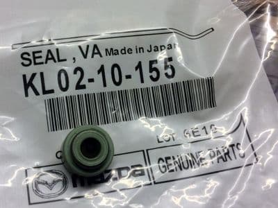 Valve stem oil seal, exhaust, genuine Mazda MX-5, KL0210155, 1989-2005