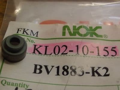 Valve stem oil seal, exhaust, Mazda MX-5, NOK, KL0210155, 1989-2005