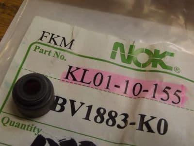 Valve stem oil seal, inlet, Mazda MX-5, NOK, KL0110155, 1989-2005