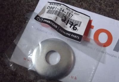 Washer, stop, rear lateral link, Mazda Bongo, D00134157