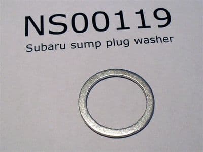 Washer, sump plug, Subaru, 20x26x1.5, 11126AA000
