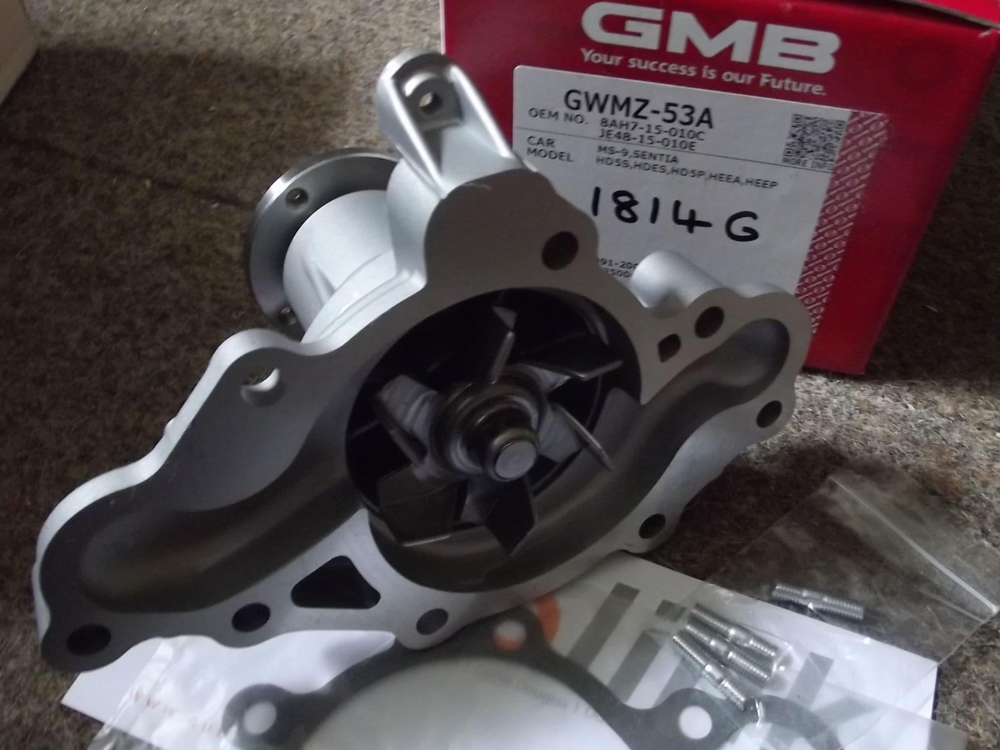 Waterpump Mazda Bongo 2 5 V6 petrol water pump JE4815010E GMB Japan