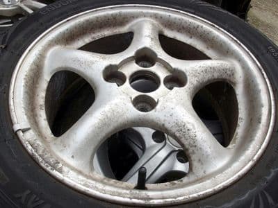 Wheel, alloy, Mazda MX-5 mk2 15x6JJ, 5-spoke, USED