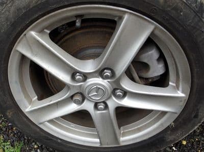 Wheel, alloy, MX-5 mk3, 16x6.5J