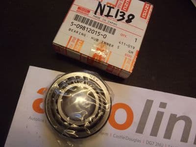 Wheel bearing, front hub inner, genuine Isuzu 117 Coupe, 5098120150