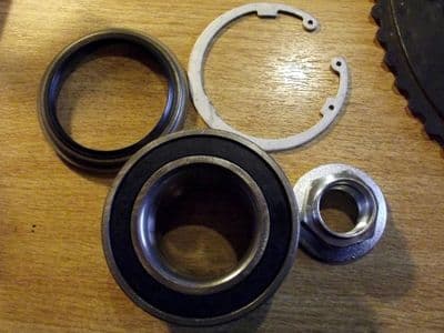 Wheel bearing kit, rear, Mazda MX-5 mk1 & mk2