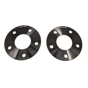 Wheel spacers, 5mm, black, Mazda MX-5 mk3, pair, JASS Performance