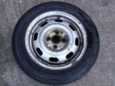Wheel, steel, 14", Mazda MX-5, USED