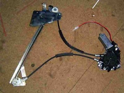 Window regulator with motor, l/h, electric mechanism, Mazda MX-5 mk1, left hand, NA0259560B, NEW