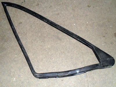 Window seal rubber, quarterlight, l/h, Mazda MX-5  mk1 & mk2, left hand, USED