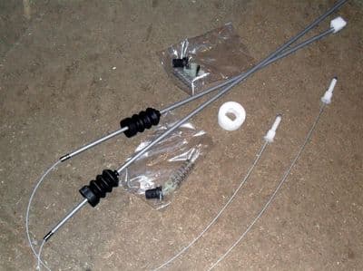 Window winder cable kit, r/h, electric, Mazda MX-5 mk1, right hand
