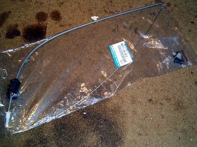 Window winder cable, long, lower, Mazda MX-5 mk1, NAY1585Y0
