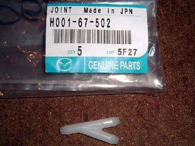 Windscreen Washer jet Y-piece joint section, Mazda MX-5 mk1, H00167502