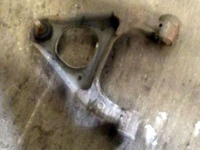Wishbone, Mazda MX-5 mk2, front upper l/h, with ABS, NC1434250, USED