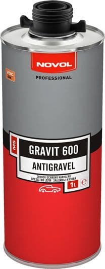 1L Novol GRAVIT 600 - ANTIGRAVEL Black