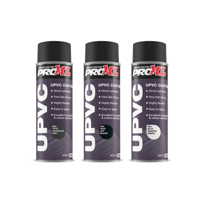 400ML PRO XL RAL 9005 UPVC RESTORATION COATING