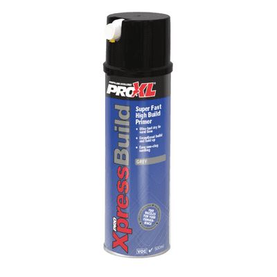 500ml Aerosol PRO XL XPRESSBUILD Primer BLACK,GREY, WHITE OPTIONDS