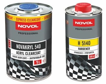 7.5L NOVOL 540 EXPRESS ACRYLIC CLEARCOAT KIT