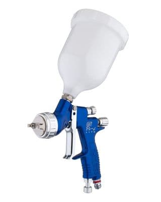 DEVILBISS GTI PRO LITE Spraygun with TE20 aircup & nozzle 1.3 Blue