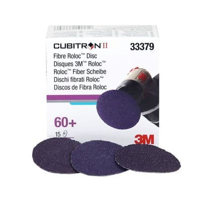 P60 33379 Cubitron II Roloc Discs (15)