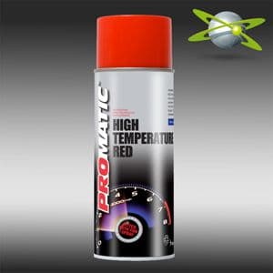 Promatic High Tempurature Red 400ml