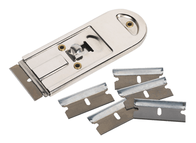 Sealey AK867 Retracting Razor Scraper with Blades