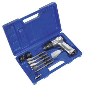 Sealey SA12/S Air Hammer with Chisels Medium Stroke