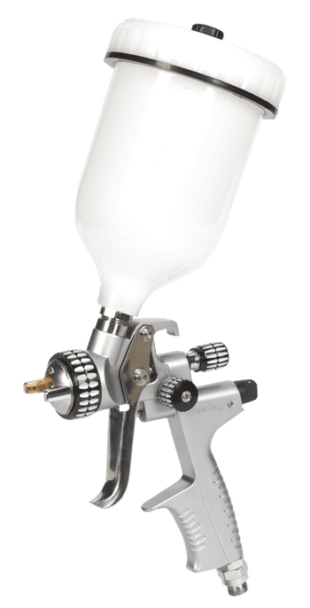 Sealey Spray Gun Gravity Feed 1.3mm Set-Up - Finishing Coat