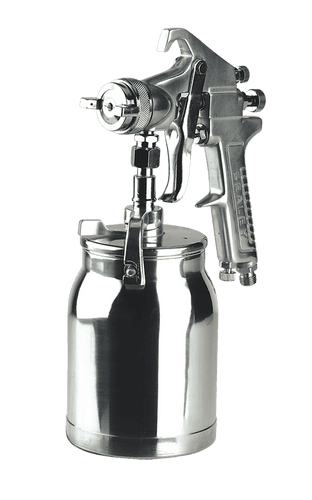 Sealey SSG1 Spray Gun Suction Deluxe Professional 1.8mm Set-Up