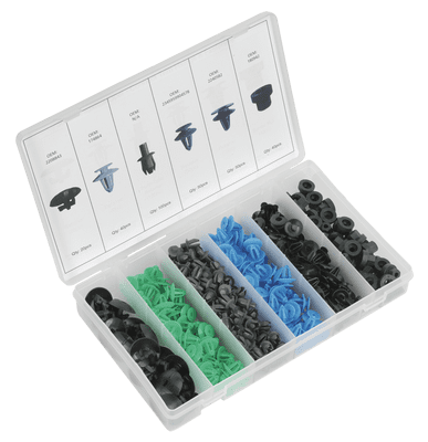 Sealey Trim Clip Assortment for Vauxhall/Opel 300pc BTC14