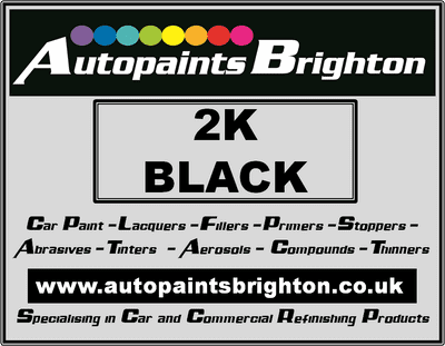2k Car Paint Black Gloss/Satin/Matt- Prices From