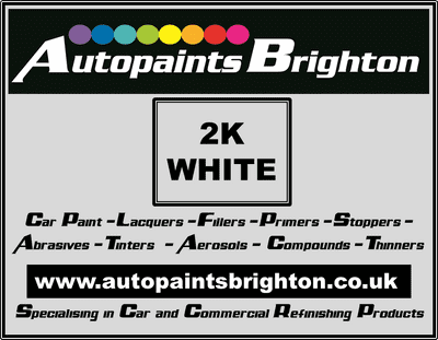 2k Car Paint White Gloss/Satin/Matt - Prices From