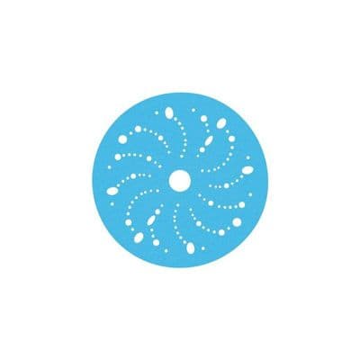 3M 325U Hookit Abrasive Blue Disc, Multi Hole, 150 mm, Qty of 100