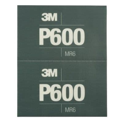 3M Hookit Flexible Abrasive Hand Sheet 270J, 139 mm x 172 mm, Qty of 25