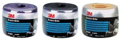 3M Scotch-Brite Clean and Finish Pre-Cut Roll, 115 mm x 150 mm