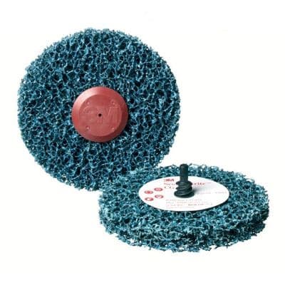3M Scotch-Brite Roloc+ Clean & Strip Disc GP Blue 100 mm x 13 mm