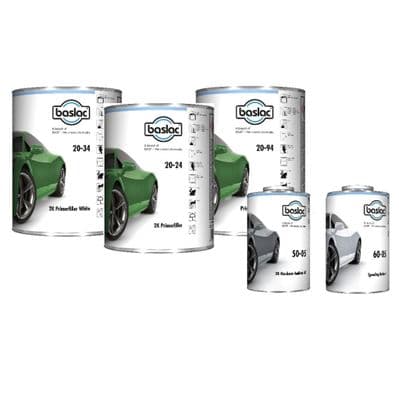 Baslac 20 2K Primer Filler + Hard + Reducer 6L Kit